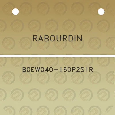 rabourdin-b0ew040-160p2s1r