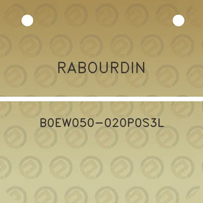 rabourdin-b0ew050-020p0s3l