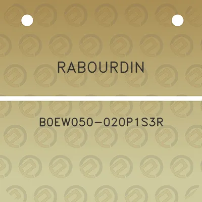 rabourdin-b0ew050-020p1s3r