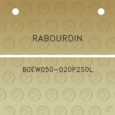 rabourdin-b0ew050-020p2s0l