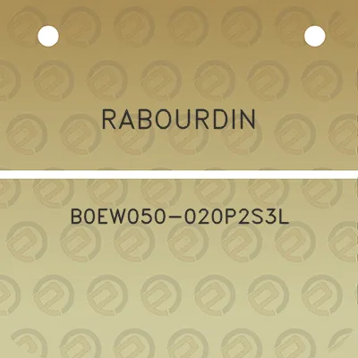 rabourdin-b0ew050-020p2s3l