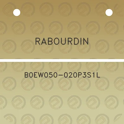 rabourdin-b0ew050-020p3s1l