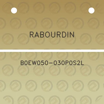 rabourdin-b0ew050-030p0s2l