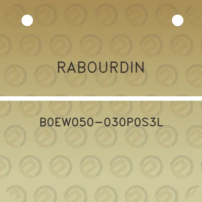 rabourdin-b0ew050-030p0s3l