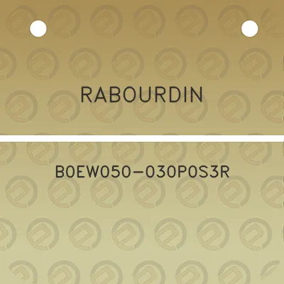 rabourdin-b0ew050-030p0s3r