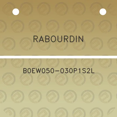 rabourdin-b0ew050-030p1s2l