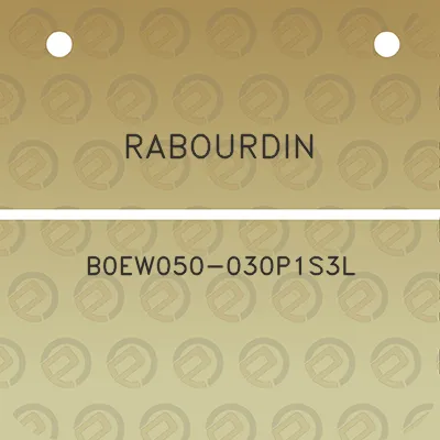 rabourdin-b0ew050-030p1s3l