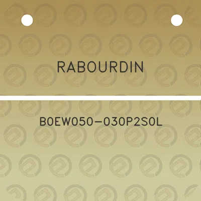 rabourdin-b0ew050-030p2s0l