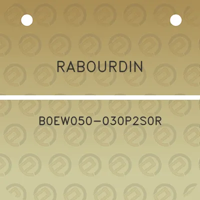 rabourdin-b0ew050-030p2s0r