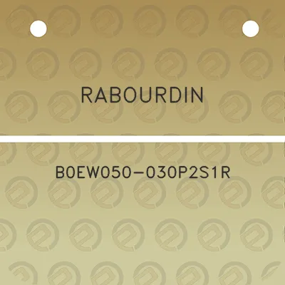 rabourdin-b0ew050-030p2s1r