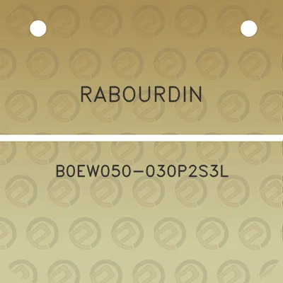 rabourdin-b0ew050-030p2s3l