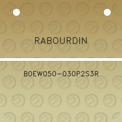 rabourdin-b0ew050-030p2s3r