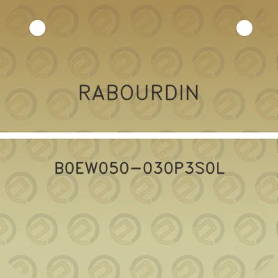 rabourdin-b0ew050-030p3s0l