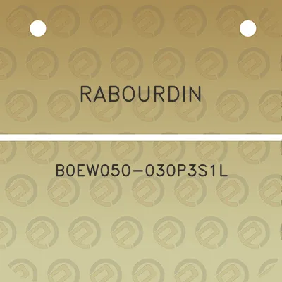 rabourdin-b0ew050-030p3s1l