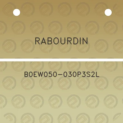 rabourdin-b0ew050-030p3s2l