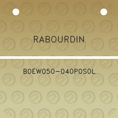 rabourdin-b0ew050-040p0s0l