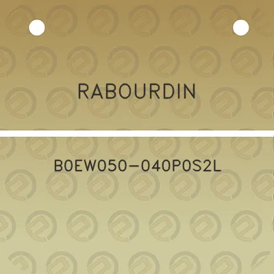 rabourdin-b0ew050-040p0s2l