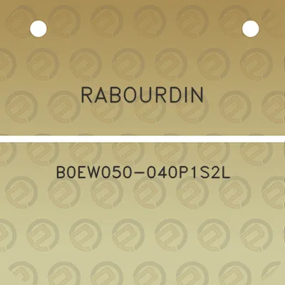 rabourdin-b0ew050-040p1s2l