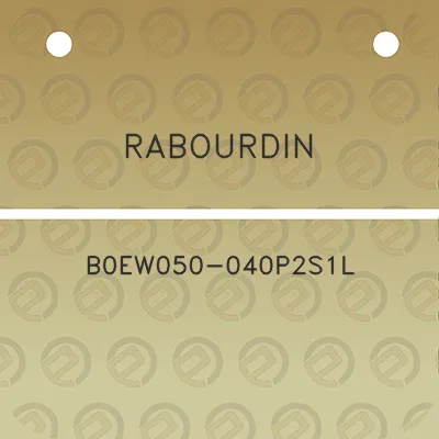 rabourdin-b0ew050-040p2s1l