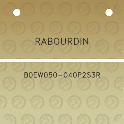 rabourdin-b0ew050-040p2s3r