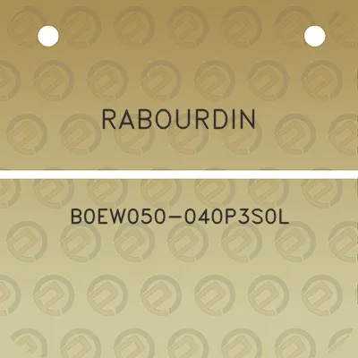 rabourdin-b0ew050-040p3s0l