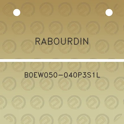 rabourdin-b0ew050-040p3s1l