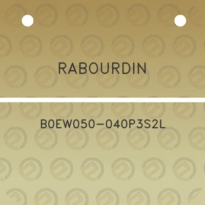 rabourdin-b0ew050-040p3s2l