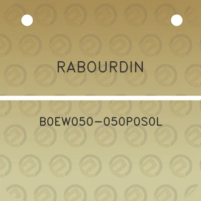 rabourdin-b0ew050-050p0s0l