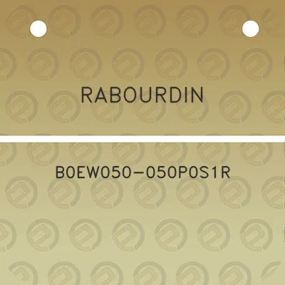 rabourdin-b0ew050-050p0s1r