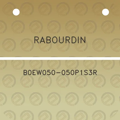 rabourdin-b0ew050-050p1s3r