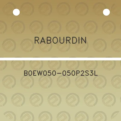 rabourdin-b0ew050-050p2s3l