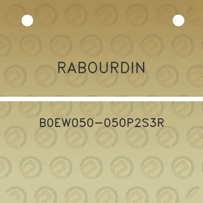 rabourdin-b0ew050-050p2s3r