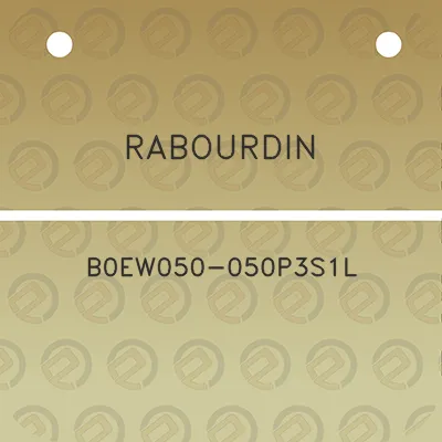 rabourdin-b0ew050-050p3s1l