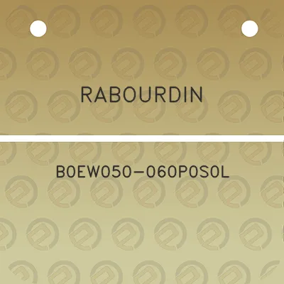 rabourdin-b0ew050-060p0s0l