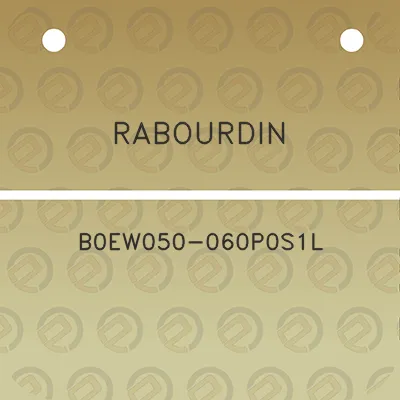 rabourdin-b0ew050-060p0s1l