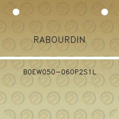 rabourdin-b0ew050-060p2s1l