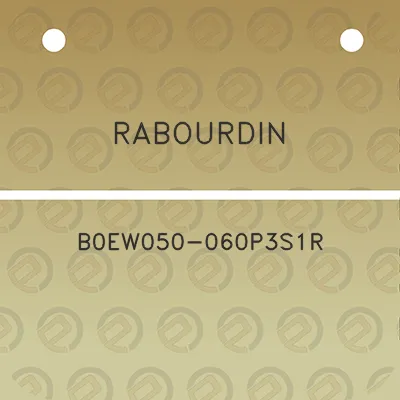 rabourdin-b0ew050-060p3s1r