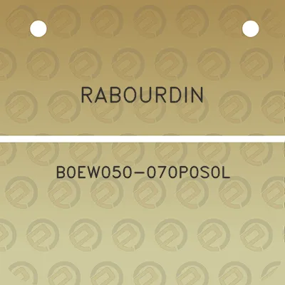 rabourdin-b0ew050-070p0s0l