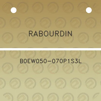 rabourdin-b0ew050-070p1s3l