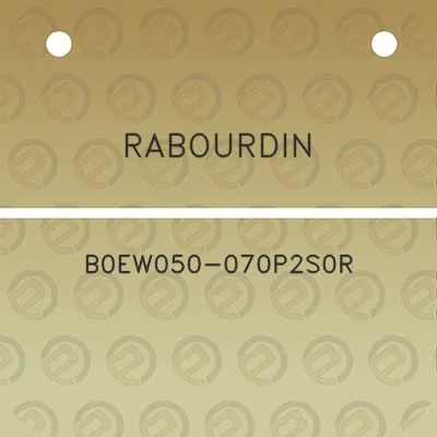 rabourdin-b0ew050-070p2s0r