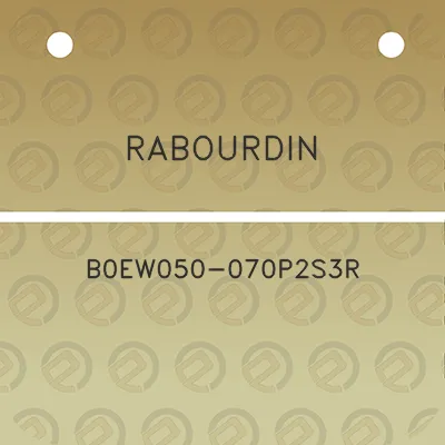 rabourdin-b0ew050-070p2s3r