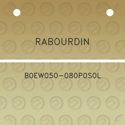 rabourdin-b0ew050-080p0s0l