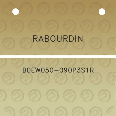 rabourdin-b0ew050-090p3s1r