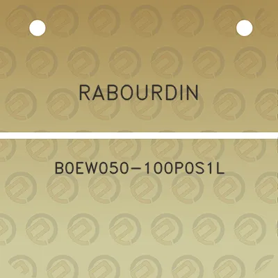 rabourdin-b0ew050-100p0s1l