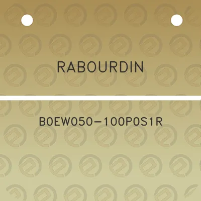 rabourdin-b0ew050-100p0s1r