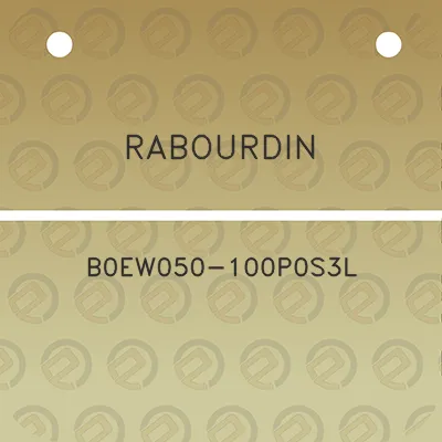 rabourdin-b0ew050-100p0s3l