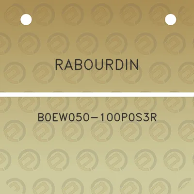 rabourdin-b0ew050-100p0s3r