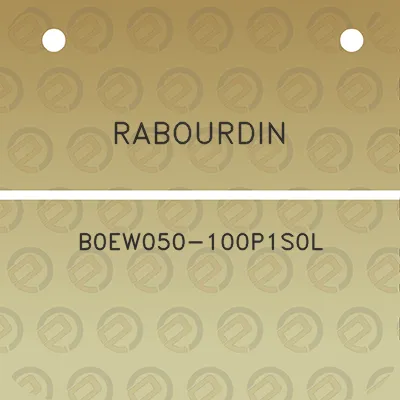 rabourdin-b0ew050-100p1s0l