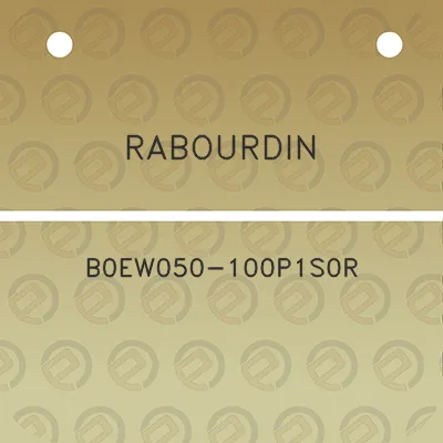 rabourdin-b0ew050-100p1s0r