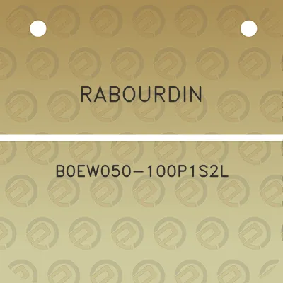 rabourdin-b0ew050-100p1s2l